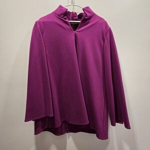 Purple Nina McLemore pullover top